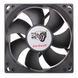 冰風之刃Aardwolff80 高端機箱散熱風扇評測與圖解